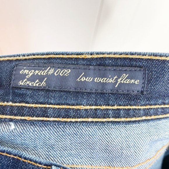 Citizens of Humanity Ingrid #002 Low Waist Flare Jeans Size 28 - Picture 8 of 10
